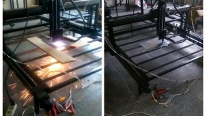 Biga'lı öğrenciler CNC Plazma ve 3 boyutlu yazıcı ürettiler