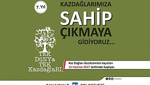 Çanakkale Belediyesi'nin Kazdağları Gezisi Başlıyor...