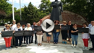 Çanakkale'de CHP'lilerden 'Berbereoğlu' Eylemi