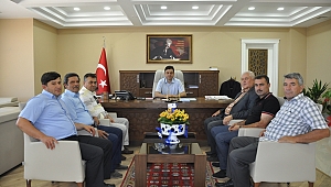 Çanakkale İl Özel İdaresi Genel Sekreteri Sayın Abdullah KÖKLÜ hayırlı olsun ziyaretlerini makamında kabul etti