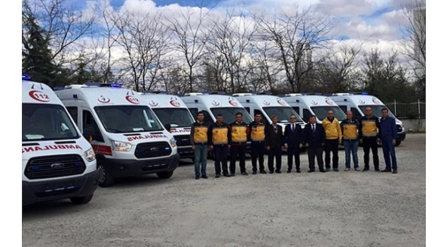Çanakkale'ye 5 yeni ambulans
