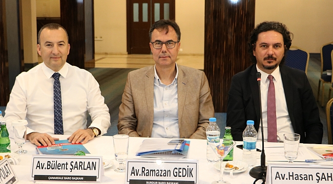 Ege Ve Marmara Bölgesi Baro Başkanları Toplantısı Manisa'da Yapıldı...