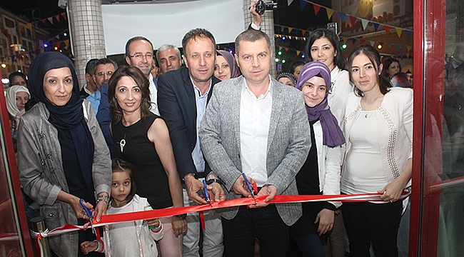 El sanatları sergisi açıldı