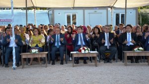 Fen lisesinin temeli törenle atıldı