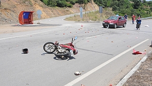 HACILAR ALTINDA FECİ KAZA !