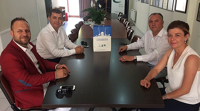 "İl Kültür Turizm Müdürü Kemal dokuz'un nezaket ziyareti"