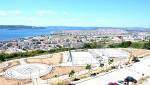 Kampüsün en büyük açık hava spor ve park alanı tamamlanmak üzere