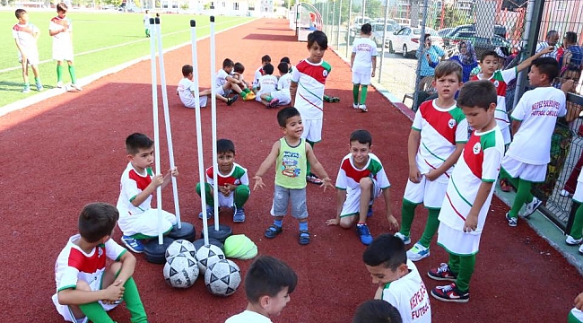 Kepez Belediyesi Futbol Yaz Kursları Açıldı...