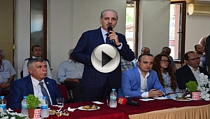 Kurtulmuş, Bayramlaşma Töreninde 15 Temmuz'u Hatırlattı...