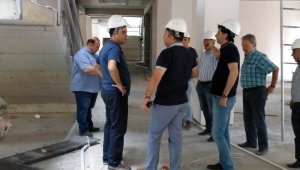 Lapseki Hükümet Konağı inşaatına inceleme