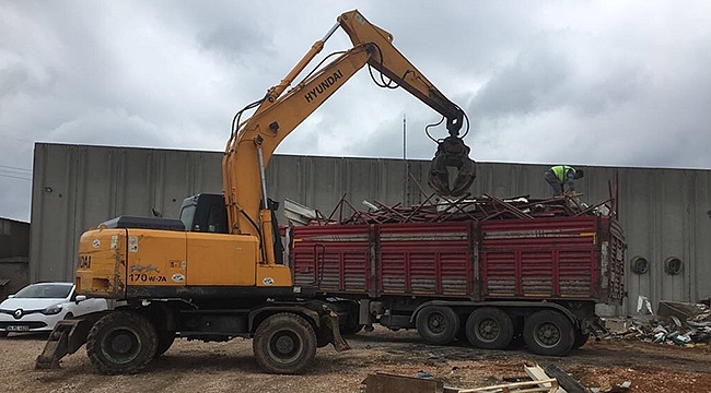 MKE tarafından hurdalar alındı