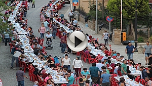 Müslüman ve Hristiyan Vatandaşlar İftarda Buluştu...