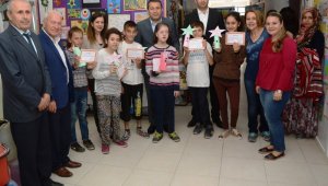 Özel eğitim sınıfı yıl sonu sergisi