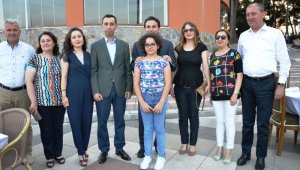 Tayini çıkan jandarma komutanına veda yemeği