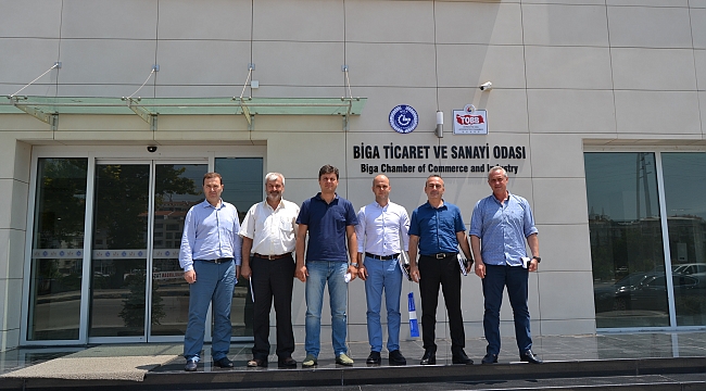 TKDK'dan Biga TSO'ya ziyaret