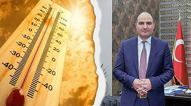 Uzm. Dr. Yeşildağ Uyardı Yaz Sıcaklarına Dikkat !