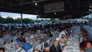 Yeniçiftlik sakinleri 2 bin kişilik iftarda bir araya geldi