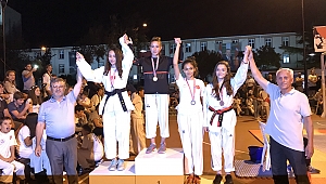 15 Temmuz Demokrasi Şehitleri Anma Açık Hava Taekwondo Marmara Şampiyonası Çanakkale'de Yapıldı