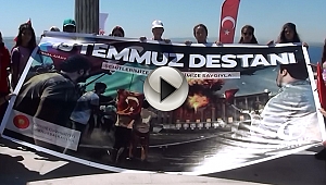 15 Temmuz şehitleri ve Çanakkale şehitleri törenle anıldı