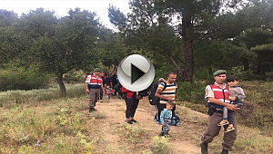 36 Kaçak Göçmen Jandarma Ekiplerince Yakalandı! Günlerdir Ormanda Yaşıyorlardı...