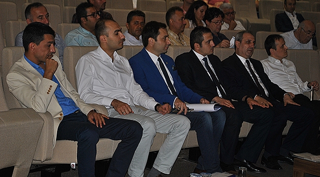 Agrega sektör toplantısı ÇTSO Kongre Fuar merkezinde yapıldı