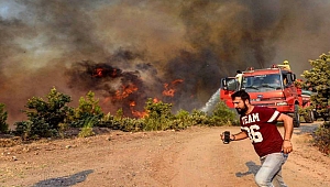 Alevlerin Arasında Kalmaktan Kıl Payı Kurtuldu!