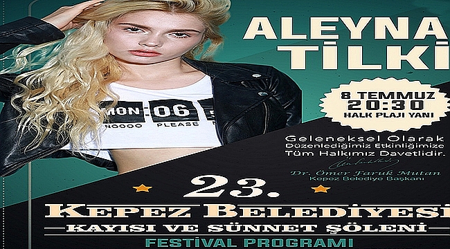Aleyna Tilki Konseri 20:30'da Çanakkale Tv'de Canlı Olarak İzleyebilirsiniz!
