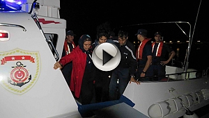 Ayvacık'ta 35 mülteci yakalandı