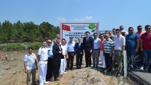 Ayvacık'ta 249 şehit için 249 fidan