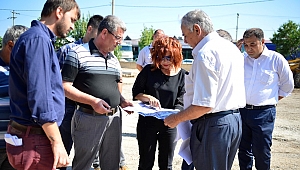 Başkan Gökhan Teknik İnceleme Gezilerini Sürdürüyor…