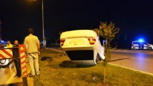 Biga'da kaza; 1 yaralı