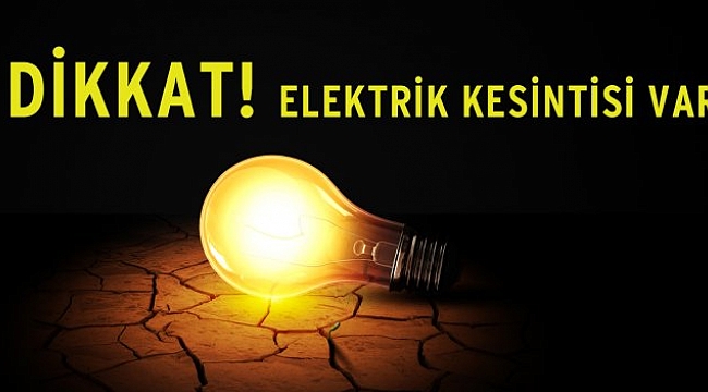 Bu Mahalle ve Sokaklar Dikkat!