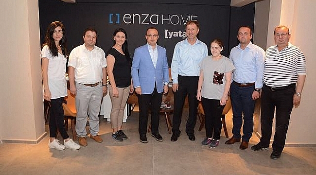 Bülent Turan Yataş Enza Home Ziyaret Etti