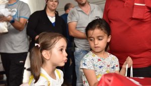 Çan Belediyesi 9'uncu Yaz Spor Okulları, yüzlerce öğrenci ile yaza merhaba dedi