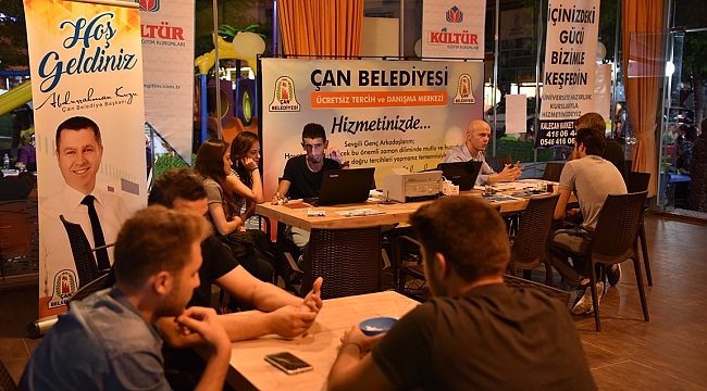 Çan Belediyesi Kariyer Danışmanlığıyla Da Gençlerin Yanında