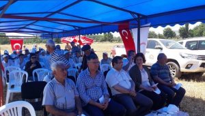 Çan Karakoca köyünde Arpa Tarla Günü yapıldı