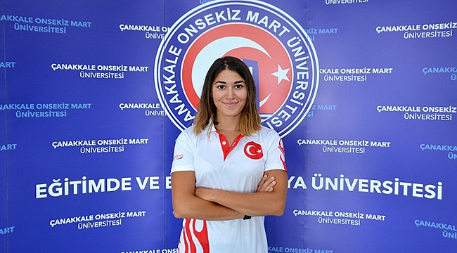 ÇOMÜ BESYO Öğrencisi Aygün:"Üniversitemin Desteği İle Olimpiyat Aday Takımındayım"