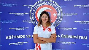 ÇOMÜ BESYO Öğrencisi Aygün:"Üniversitemin Desteği İle Olimpiyat Aday Takımındayım"