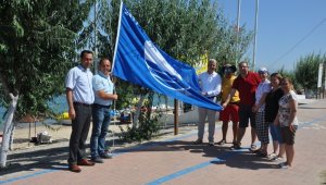 Karabiga sahillerine mavi bayrak