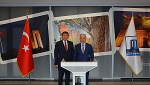 Kayseri Valisi Süleyman KAMÇI, Vali Orhan TAVLI'ya Nezaket Ziyaretinde Bulundu