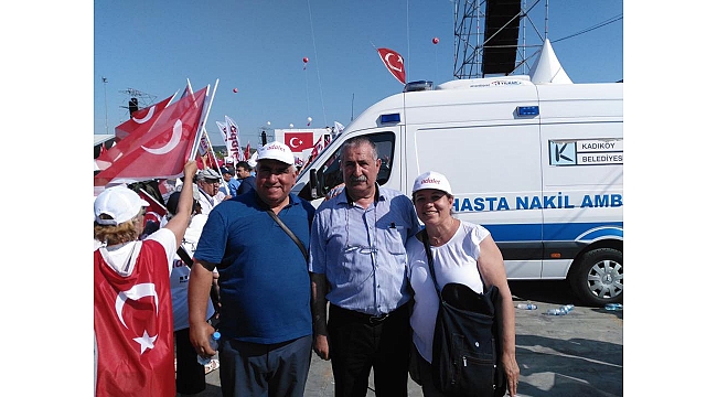 Mutan'dan Adalet yürüyüşüne destek...