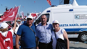 Mutan'dan Adalet yürüyüşüne destek...