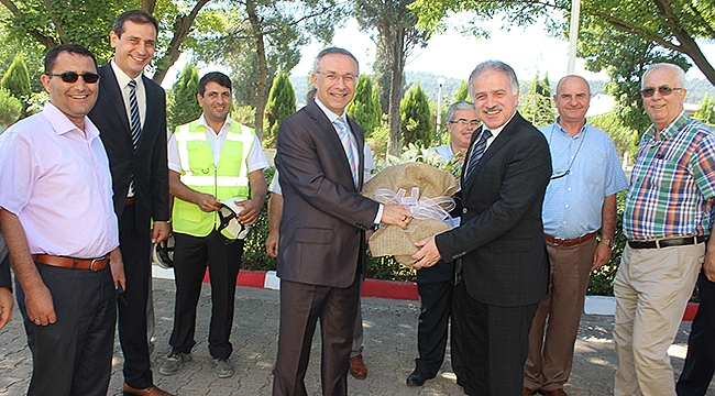 TKİ Kurumu Genel Müdürü Ömer Bayrak, Çan Linyitleri İşletmesi Müdürlüğünü Ziyaret Etti