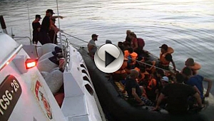  Uçak Tespit Etti, Bot Yakaladı! İşte O Anlar Kameralara Böyle Yansıdı...