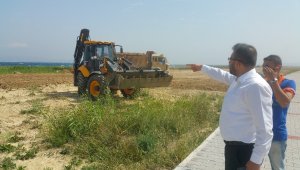 Umurbey'de havacılık festivali çalışmaları devam ediyor