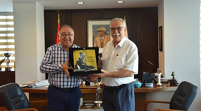 Yalova Belediye Başkanı SALMAN'dan, Başkan GÖKHAN'a Ziyaret...