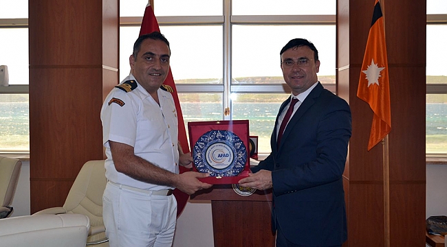 AFAD İl Müdürü Deprem Bölgesindeki Katkıları İçin Teşekkür Etti..