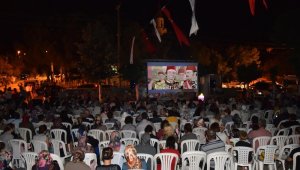 Çan Belediyesi açık hava sinema geceleri başladı