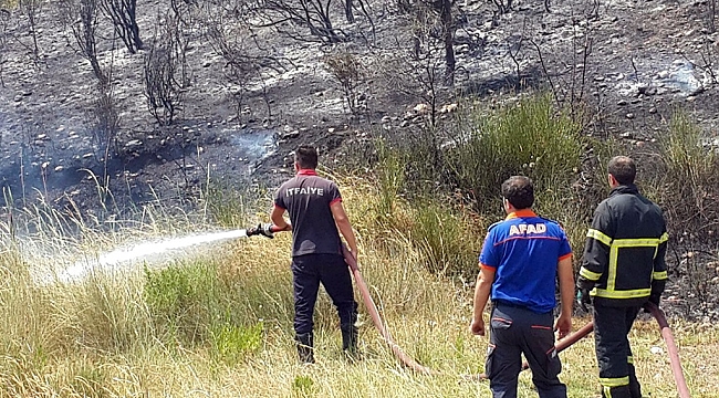 Çanakkale AFAD Söndürme Ekiplerine Destek Verdi