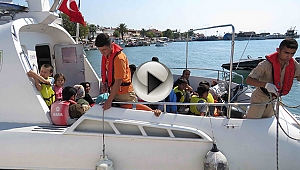 Çanakkale'de 80 kaçak göçmen yakalandı